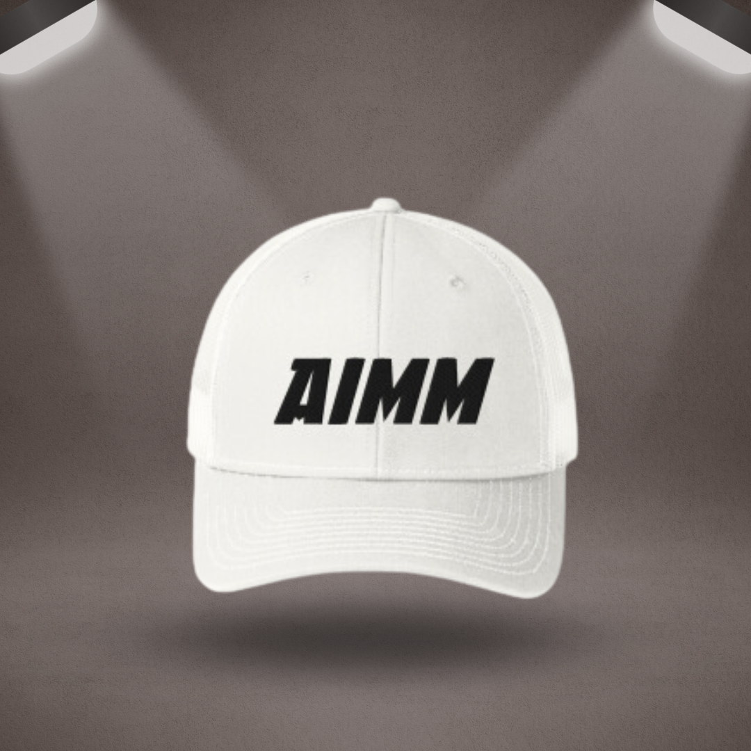 AIMM Block Logo Trucker Cap