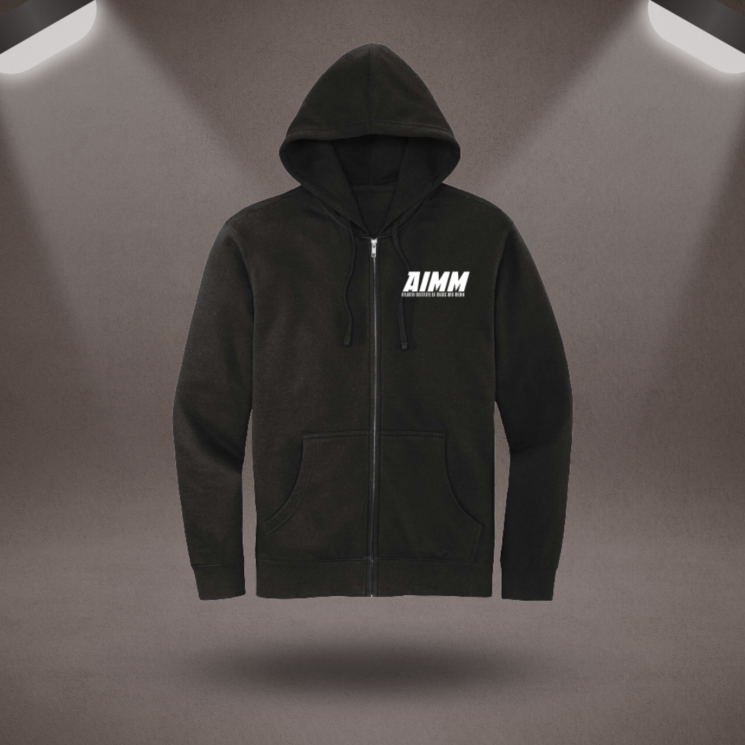 AIMM Left Chest Zip Up Hoodie