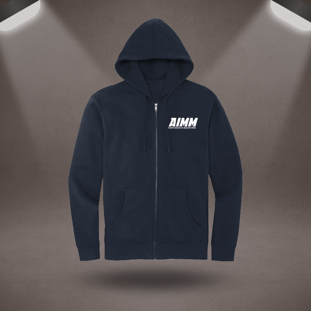 AIMM Left Chest Zip Up Hoodie