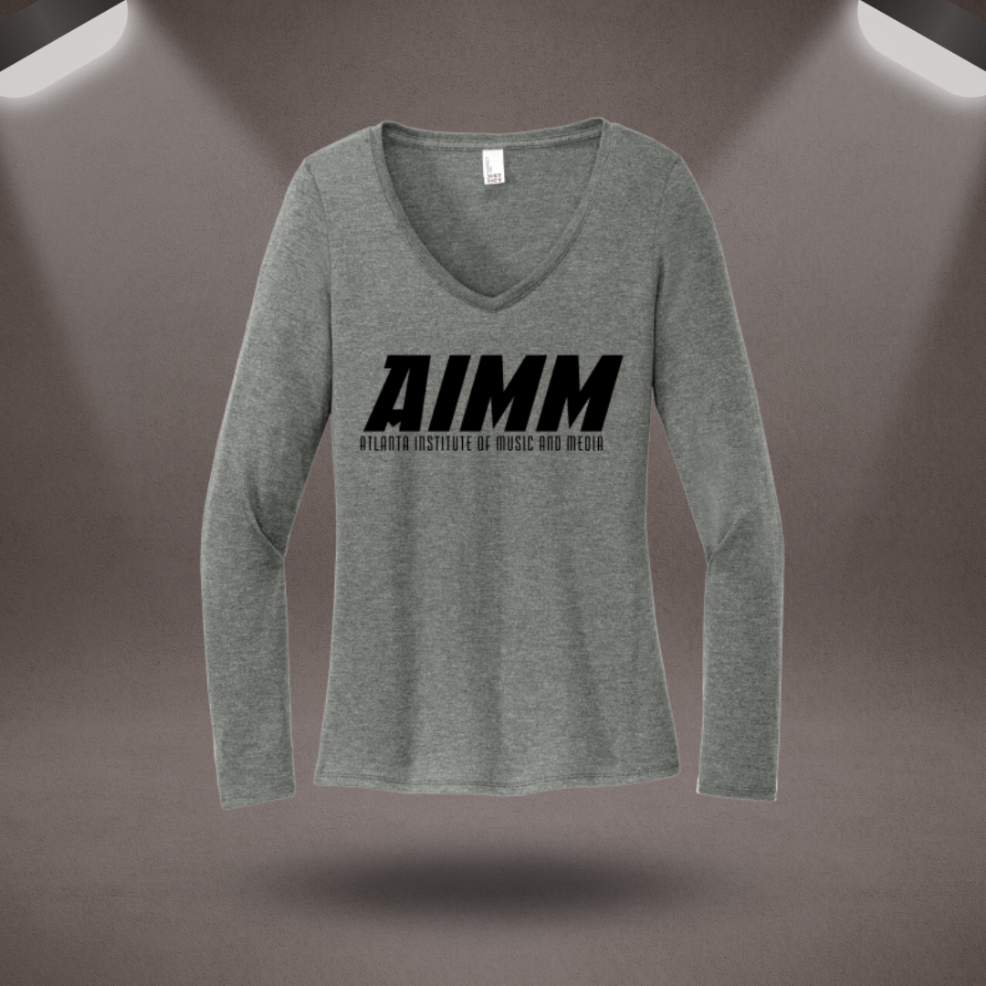 AIMM Ladies Logo Long Sleeve Tee