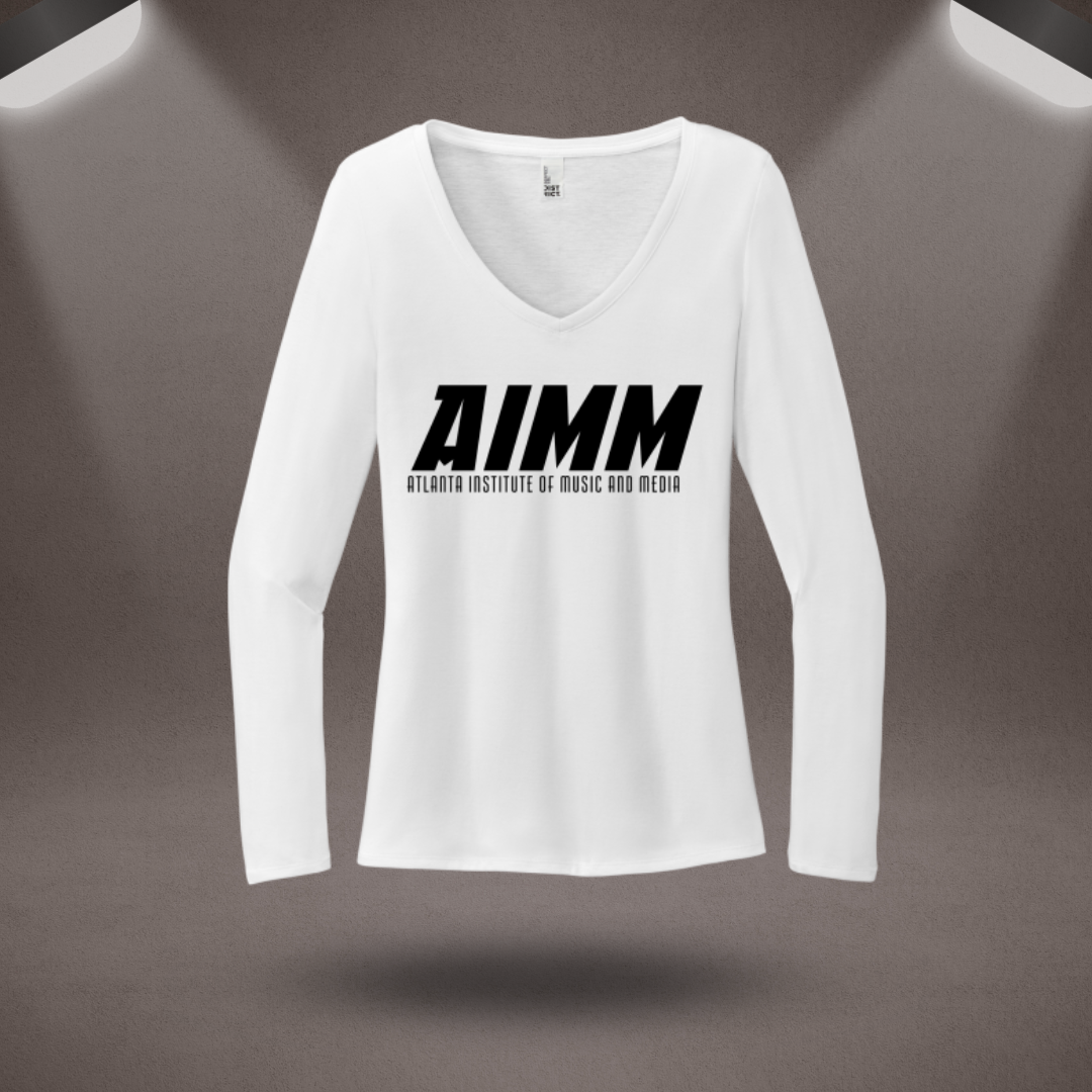 AIMM Ladies Logo Long Sleeve Tee