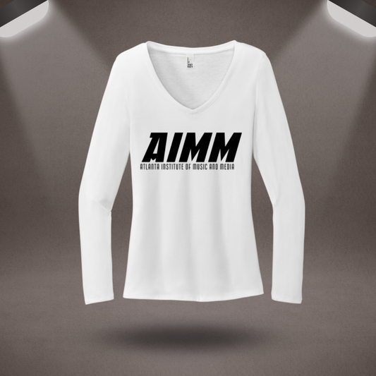 AIMM Ladies Logo Long Sleeve Tee