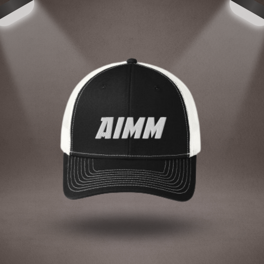 AIMM Block Logo Trucker Cap