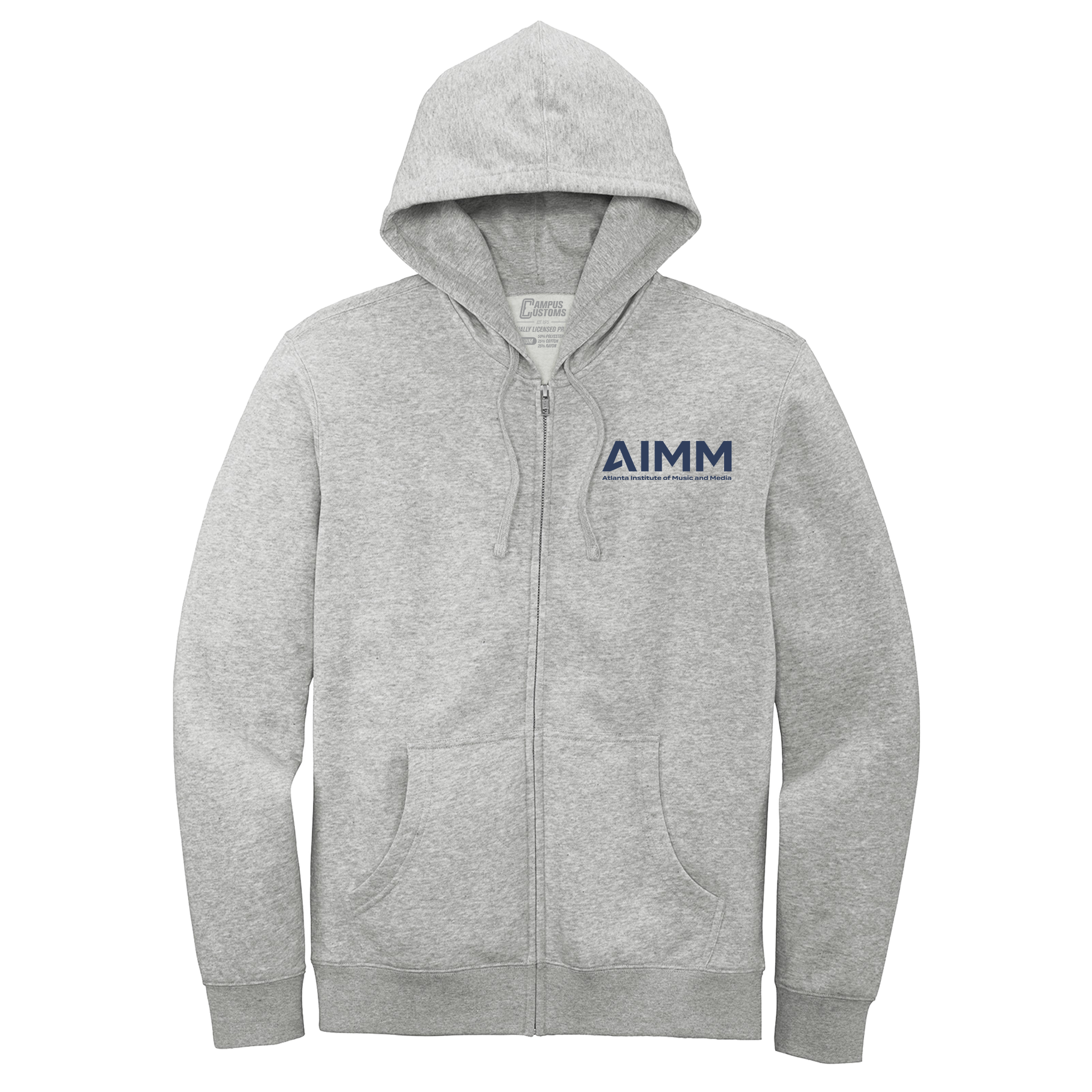AIMM Logo Full Zip Hoodie 
