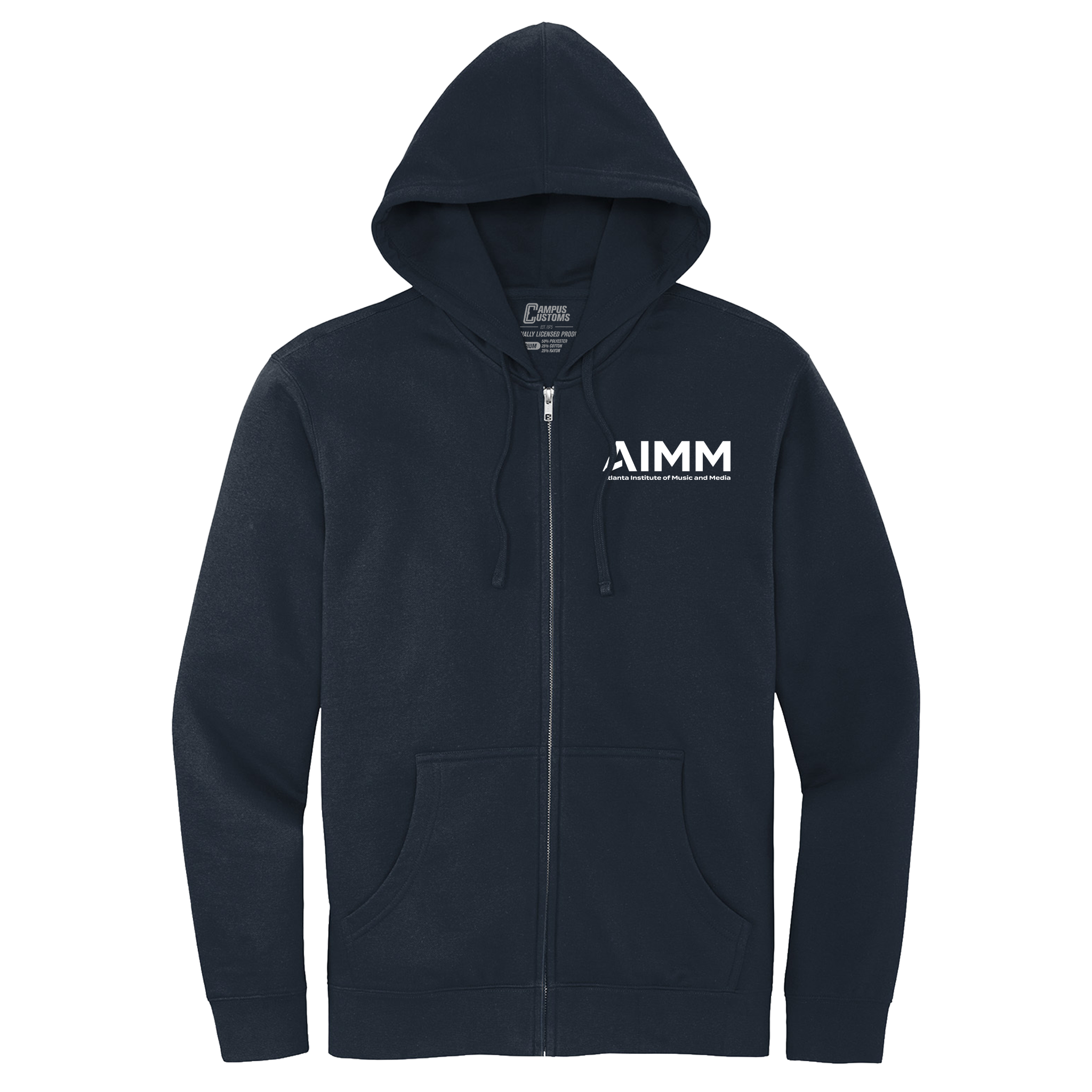 AIMM Logo Full Zip Hoodie 