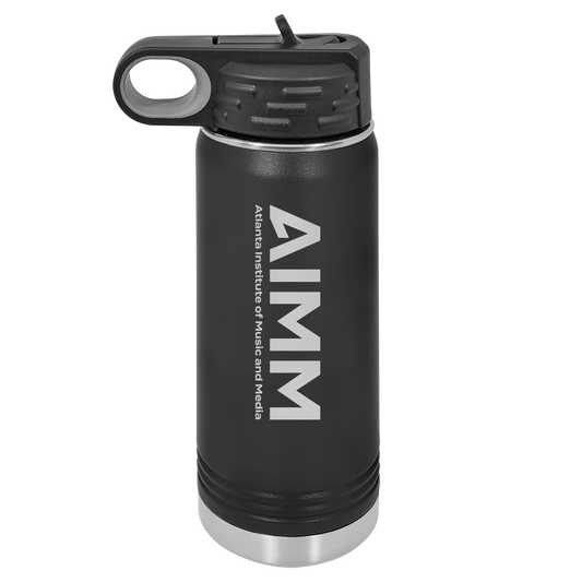 AIMM Logo Water Bottle