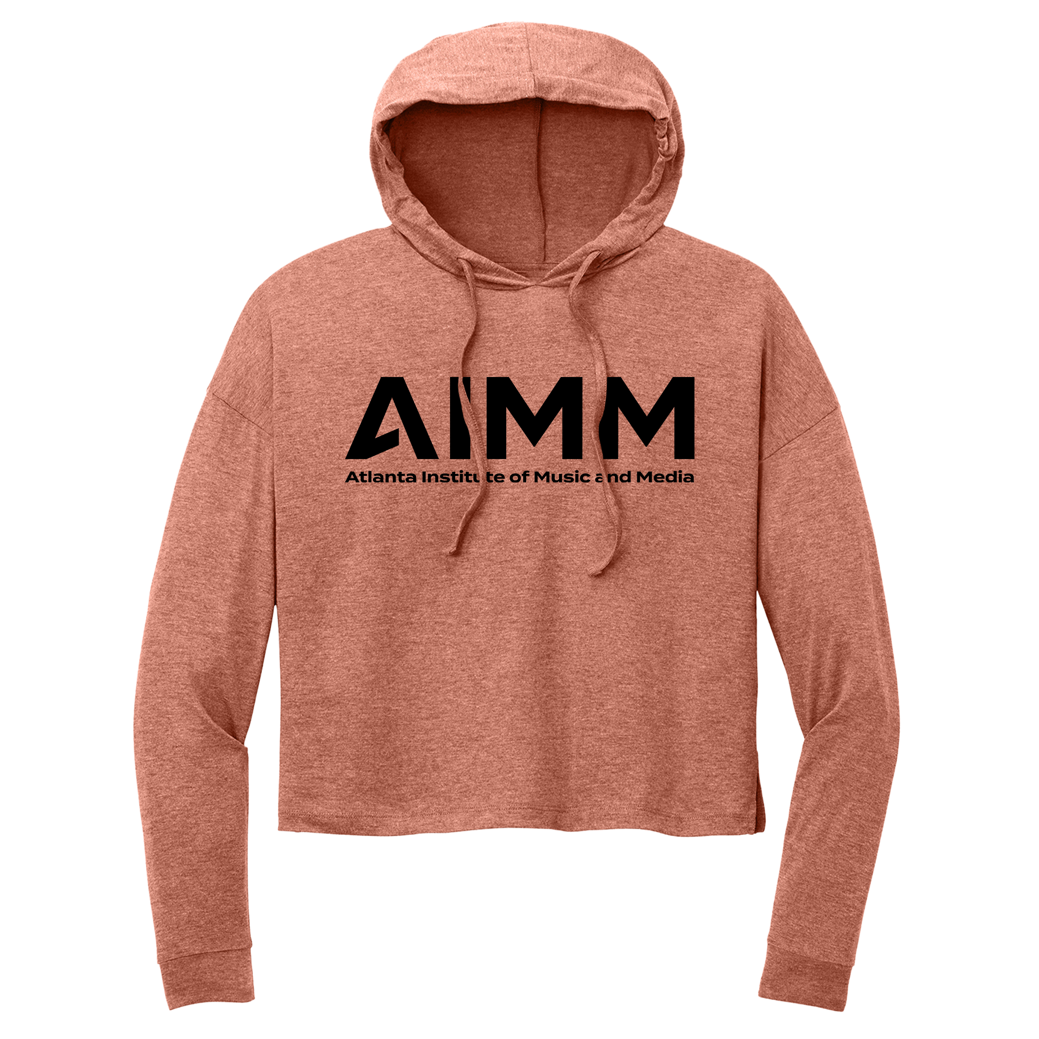 AIMM Womens Logo Cropped Hoodie