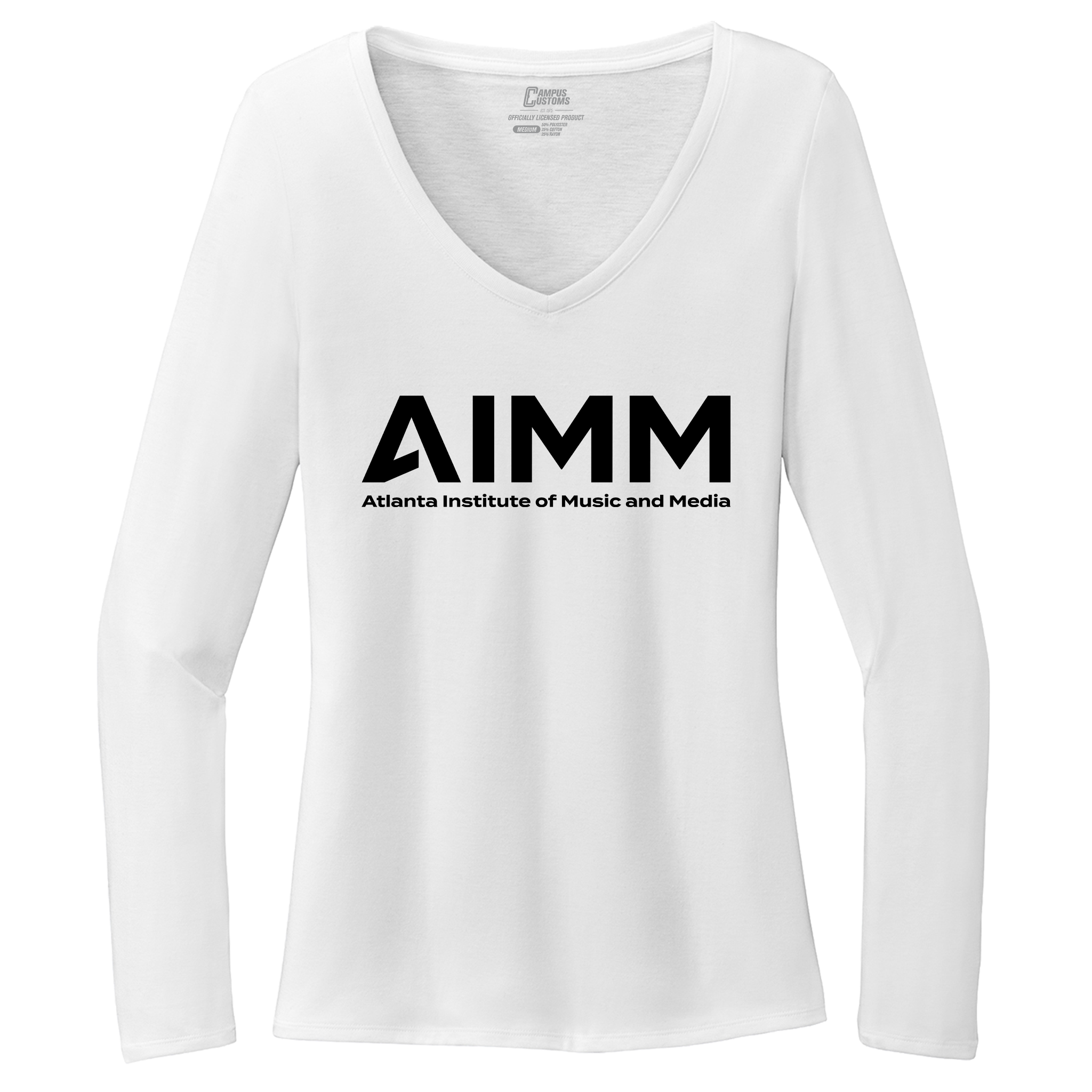 AIMM Womens Logo Long Sleeve T-Shirt