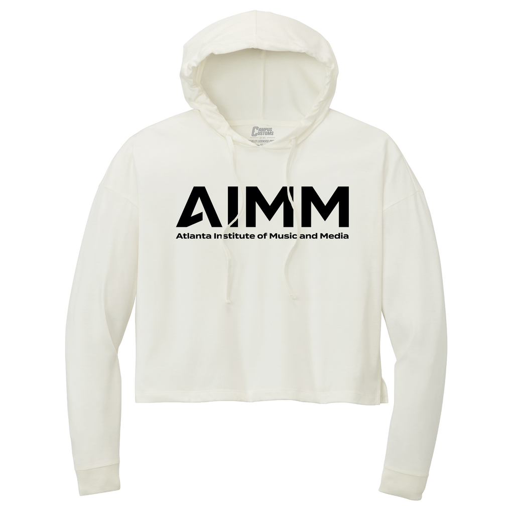 Womens AIMM Cropped Hoodie